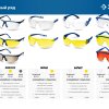 Облегчённые жёлтые защитные очки ЗУБР БАРЬЕР линза устойчивая к царапинам и запотеванию, открытого типа