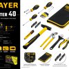 STAYER Master-40 универсальный набор инструмента для дома 40 предм.