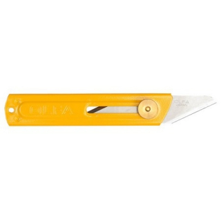 Нож хозяйственный металлический корпус, с выдвижным -2-х сторонним лезвием, -18мм OLFA
